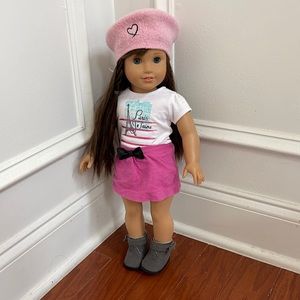 American Girl Doll Grace EUC & book
